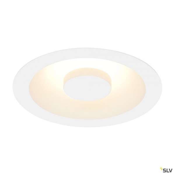 SLV 117331 Occuldas 14, Deckeneinbauleuchte, weiß, dimmbar C, LED, 15W, 3000K, 810lm