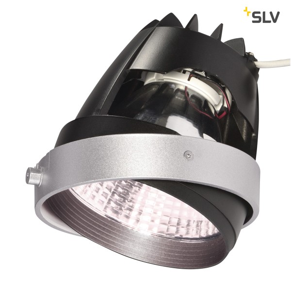 SLV 115247 COB LED Modul, Aixlight® Pro, silbergrau/schwarz, 26W, 3600K, 1150lm, 70°