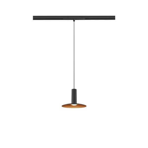 SLV 1010802 Lalu Set Elypse 15, 48V LED-Hängelampe Scheibe, DALI, 9W, 27/3K, in schwarz/bronze