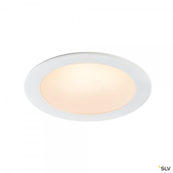 SLV 1001264 Akalo 83, Deckeneinbauleuchte, weiß, dimmbar C, LED, 9W, 3000K/4200K/5700K, 850lm