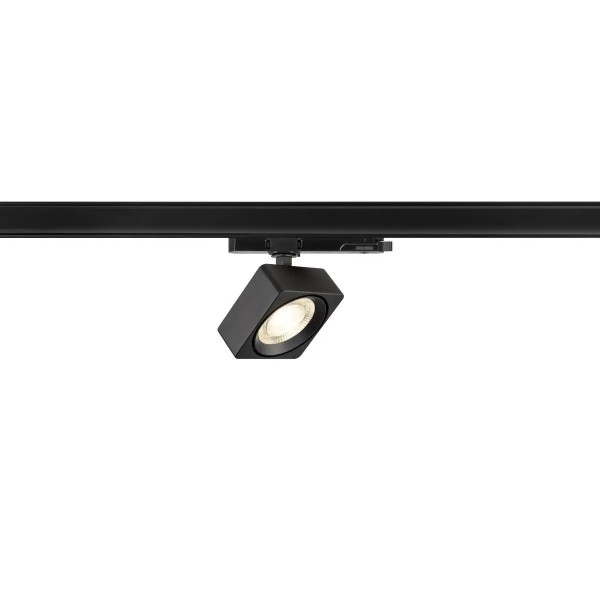 SLV 1010843 Euro Cube 2 M, LED 3-Phasen Spot Flach dimmbar, 14W, 4K, in schwarz
