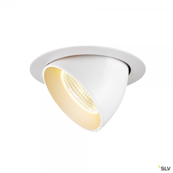 SLV 1002888 Gimble In 150, Deckeneinbauleuchte, weiß, LED, 25,5W, 3000K, 2300lm