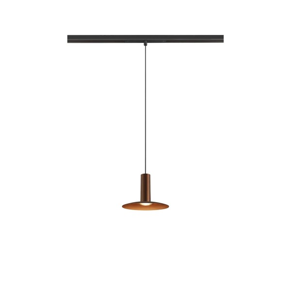 SLV 1007747 Lalu Elypse 15, 48V LED-Hängeleuchte, bronze, DALI, 8W, 3000K