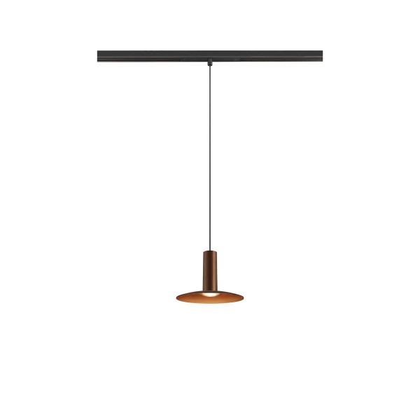 SLV 1007747 Lalu Elypse 15, 48V LED-Hängeleuchte, bronze, DALI, 8W, 3000K