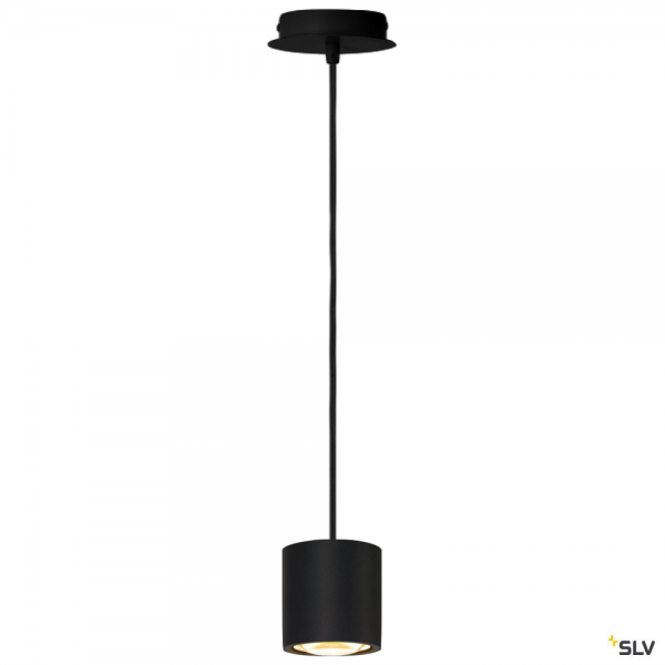 SLV 132600 + 1004672 Oculus, Pendelleuchte, schwarz, Dim to Warm, LED, 10,5W, 2000-3000K, 780lm