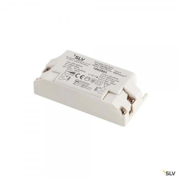 SLV 1002803 LED Treiber, dimmbar Triac C, 350mA, 15W