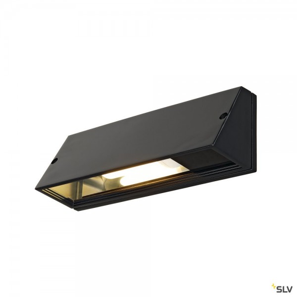 SLV 230030 Pema, Wandleuchte, schwarz, IP44, E27, max.15W