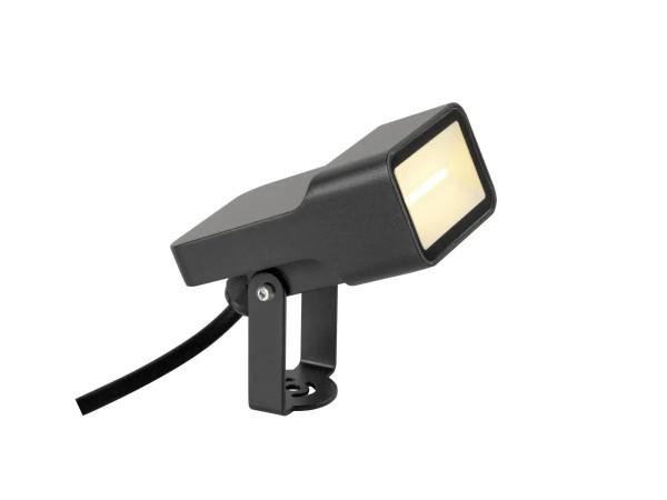 SLV 1008479 Syna Wide, LED-Außenfluter IP65, 5.5W, 3K, 115°, in schwarz