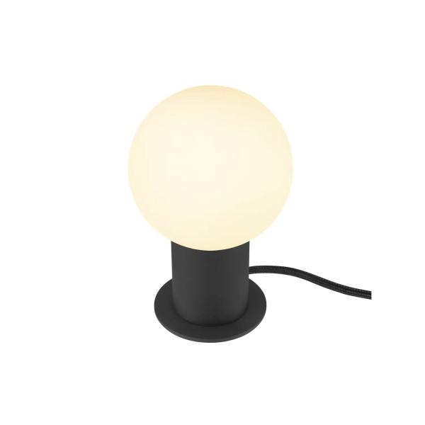 SLV 1007620 Varyt, Tischlampe, schwarz, E14, max.6W, Ø12cm