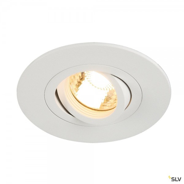 SLV 113441 New Tria XL, Deckeneinbauleuchte, weiß, QPAR51, GU10, max.50W