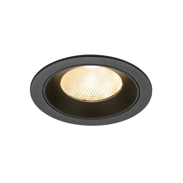 SLV 1009757 Numinos L, LED-Einbauspot, 17W, 2700K, 2400lm, 20°, in schwarz