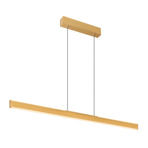 SLV 1006187 One Linear 100, Pendelleuchte, up&down, messing, dimmbar, LED, 24W, 2700K/3000K, 1280lm