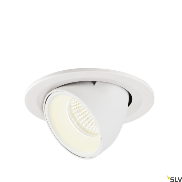 SLV 1005916 Numinos Gimble S, Deckeneinbauleuchte, weiß, LED, 8,6W, 4000K, 790lm, 40°