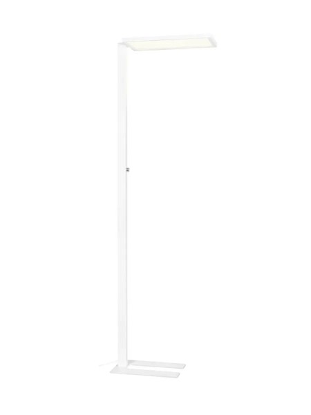 SLV 1010394 Worklight Easy, LED Büro Stehleuchte Up/Down, dimmbar, 60W, 4000K, in weiß