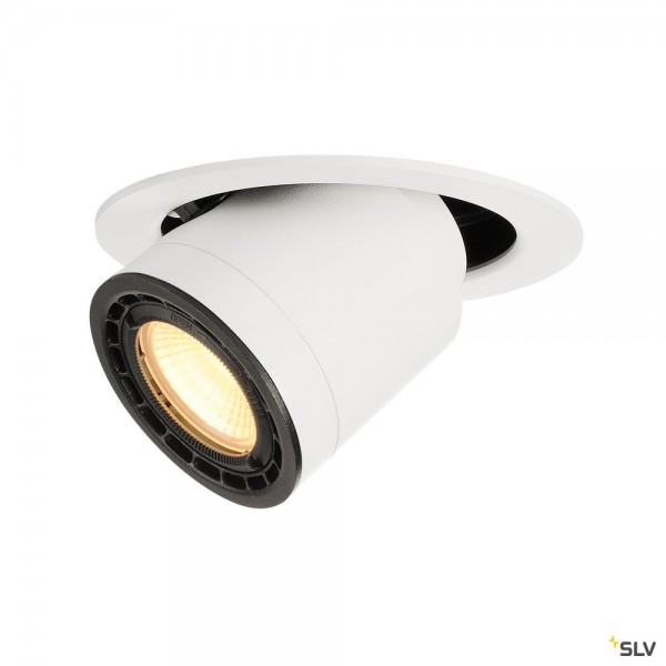 SLV 116321 Supros, Deckeneinbauleuchte, weiß, dimmbar C, LED, 12W, 3000K, 700lm