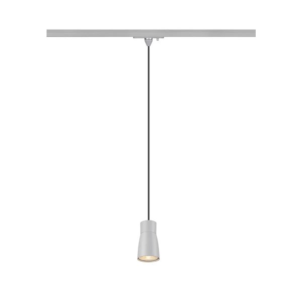 SLV 1008265 Puri 2.0 Dome, 1-Phasen Pendelleuchte, GU10, in grau