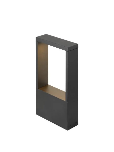 SLV 1010104 Flatt II 36, LED Wegeleuchte dimmbar, IP65, 10W, 2700K, in schwarz