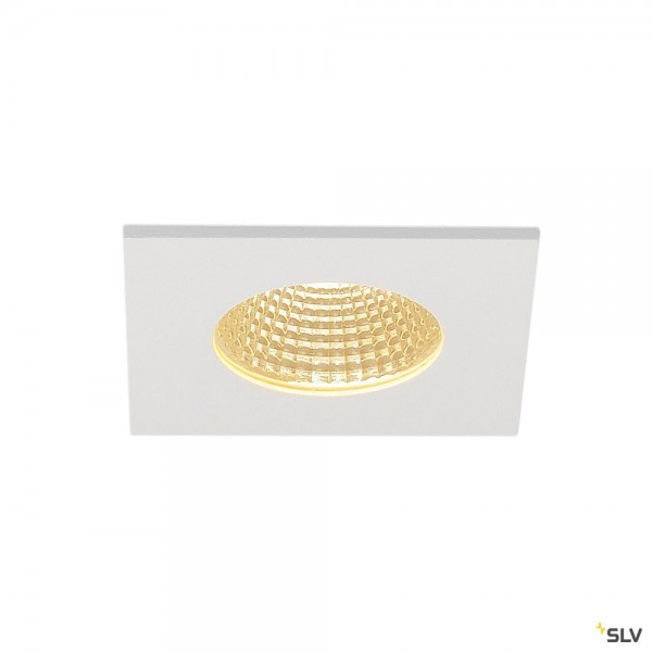 SLV 114431 Patta-I, Deckeneinbauleuchte, IP65, dimmbar C+L, LED, 12W, 3000K, 910lm