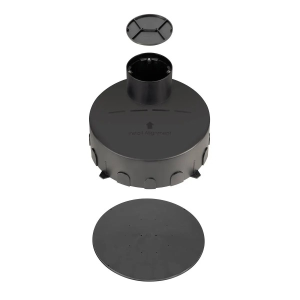 SLV 1007822 Montagegehäuse Einbautopf, für Dasar M