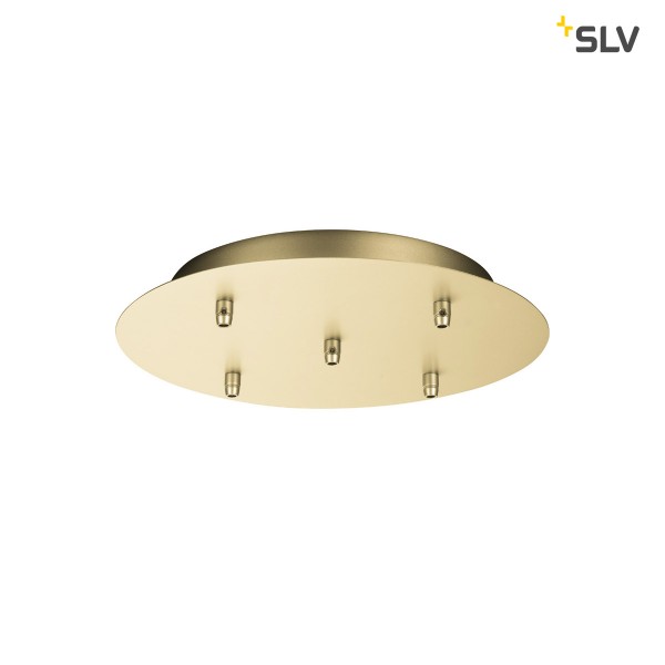 SLV 1002165 Fitu, Deckenrosette, gold, 5er