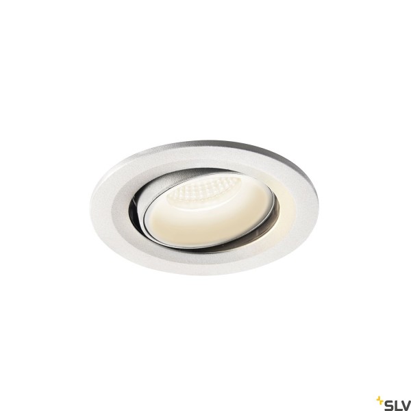 SLV 1005371 Numinos Move S, Deckeneinbauleuchte, weiß, LED, 8,6W, 4000K, 790lm, 55°