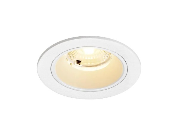 SLV 1009464 Numinos S, LED-Einbauspot, 6.7W, 3000K, 1050lm, 40°, in weiß