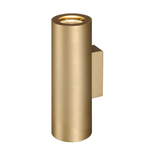 SLV 151803 Enola_B, Wandleuchte, gold, up&down, QPAR51, GU10, max.2x50W