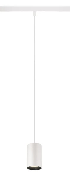 SLV 1006810 Numinos XS, 48V LED-Pendelleuchte, DALI, 8.7W, 4000K, 710lm, 55°, in weiß/schwarz
