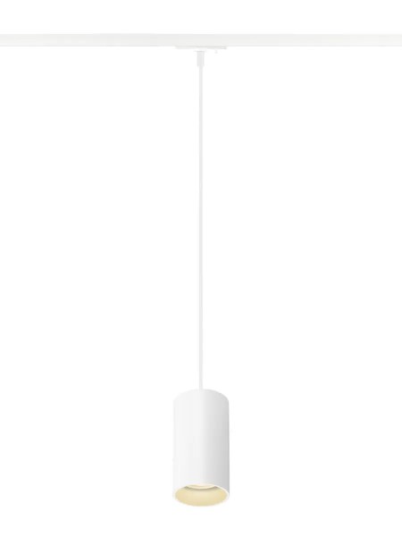 SLV 1010100 Asto Tube, Runde 1-Phasen Pendelleuchte Zylindrisch, GU10, in weiß