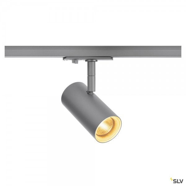 SLV 1001864 Noblo, 1 Phasen, Strahler, silbergrau, dimmbar C, LED, 7,5W, 2700K, 620lm