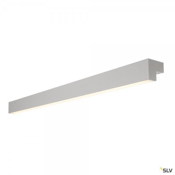 SLV 1001304 L-Line 120, Spiegelleuchte, silbergrau, IP44, LED, 19W, 3000K, 1650lm