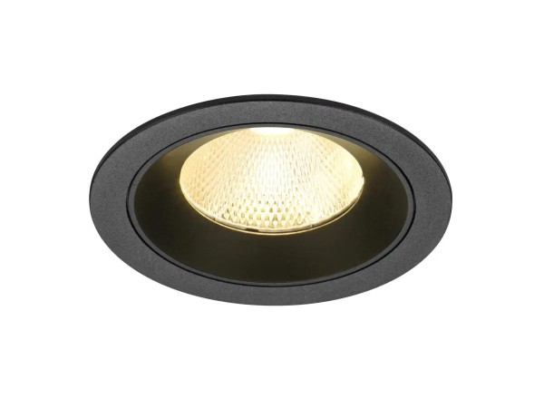 SLV 1009774 Numinos L, LED-Einbauspot, 17W, 3000K, 2500lm, 20°, in schwarz