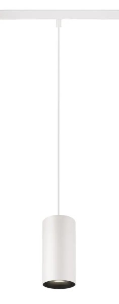 SLV 1006861 Numinos S, 48V LED-Pendelleuchte, DALI, 16W, 4000K, 1150lm, 40°, in weiß/schwarz