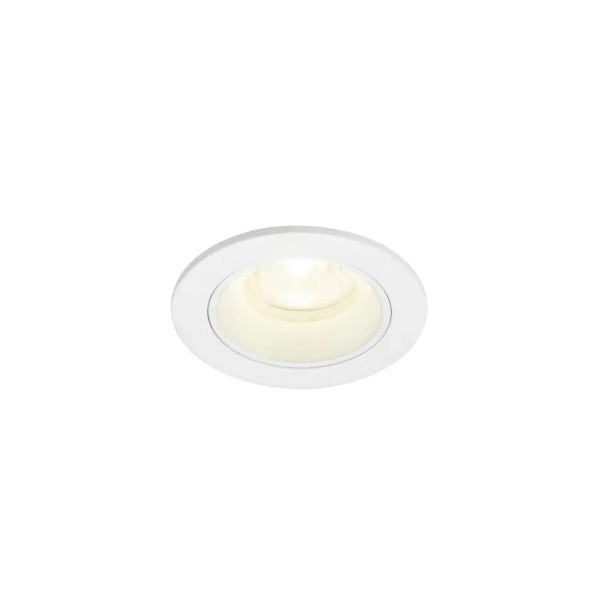 SLV 1009320 Numinos XS, LED-Einbauspot, 6.9W, 4000K, 1000lm, 40°, in weiß