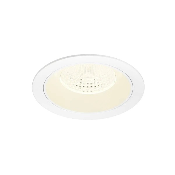 SLV 1009970 Numinos XL, LED-Einbauspot, 24W, 4000K, 3800lm, 55°, in weiß