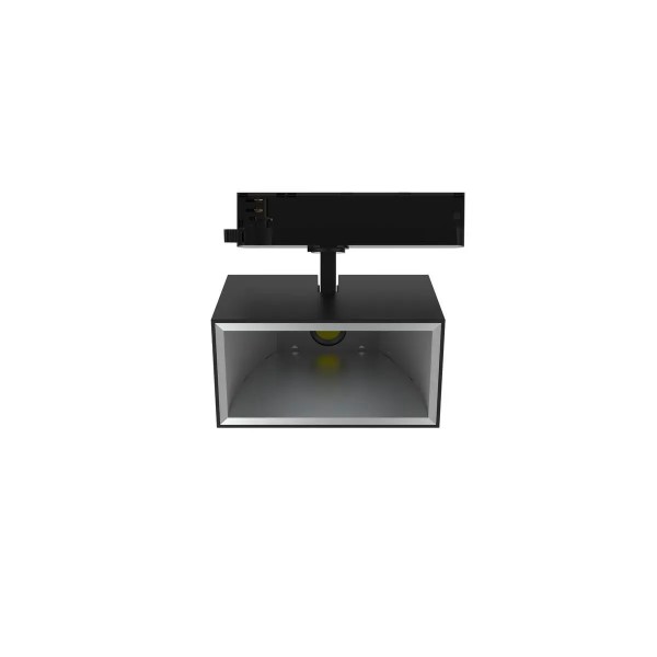 SLV 1011520 Trackspot P SQ, 3-Phasen LED-Grafikstrahler DALI, schwarz, 13-43W, 35K, bis 166 lm/W
