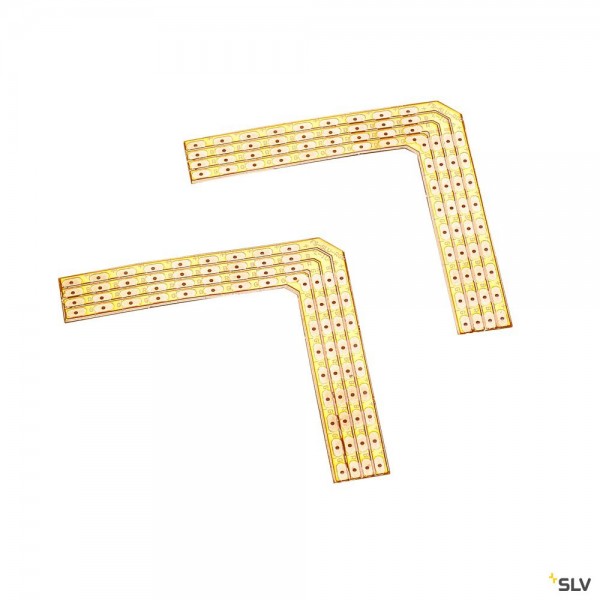 SLV 552653 Lötecken 90°, 2 Stück, LED Strip RGB