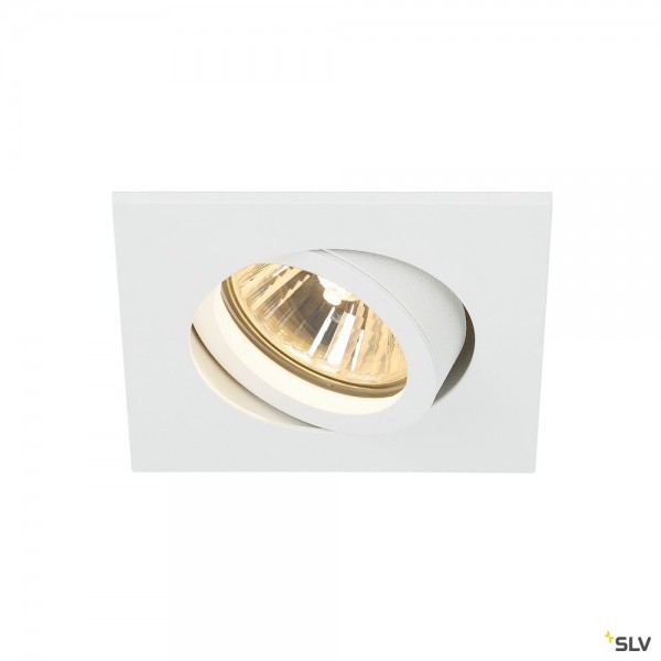 SLV 1001995 New Tria 68, Deckeneinbauleuchte, weiß, QPAR51, GU10, max.50W