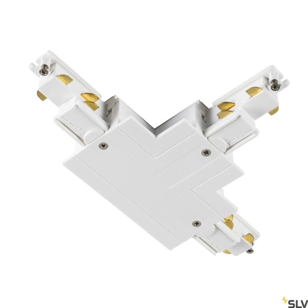 SLV 1006530 3 Phasen, S-Track Dali, Einbau, T-Verbinder, Erde außen, links, weiß