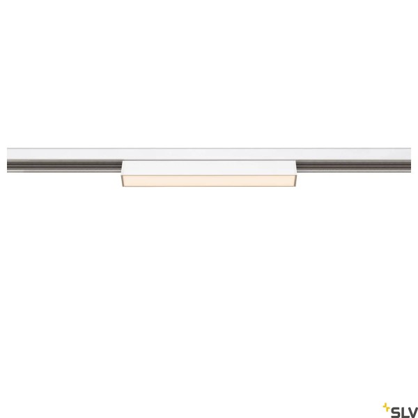 SLV 1006616 In-Line 22, 48V Track, Strahler, weiß, dimmbar Dali, LED, 7.3W, 2700K, 540lm, 95°