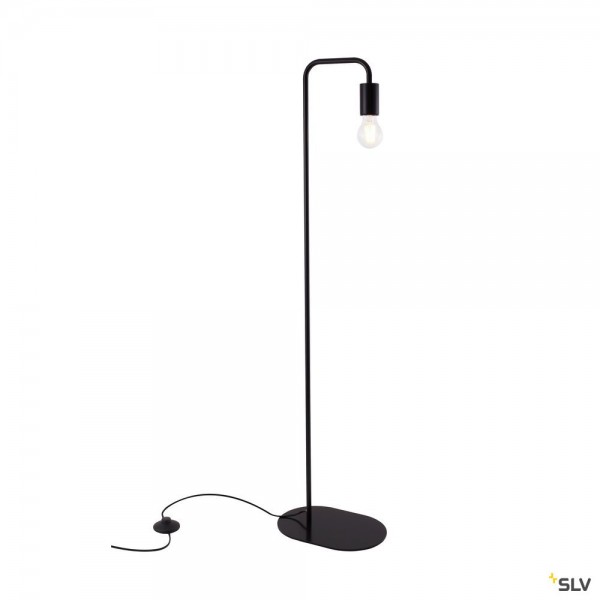 SLV 1002146 Fitu, Stehleuchte, schwarz, E27, max.24W