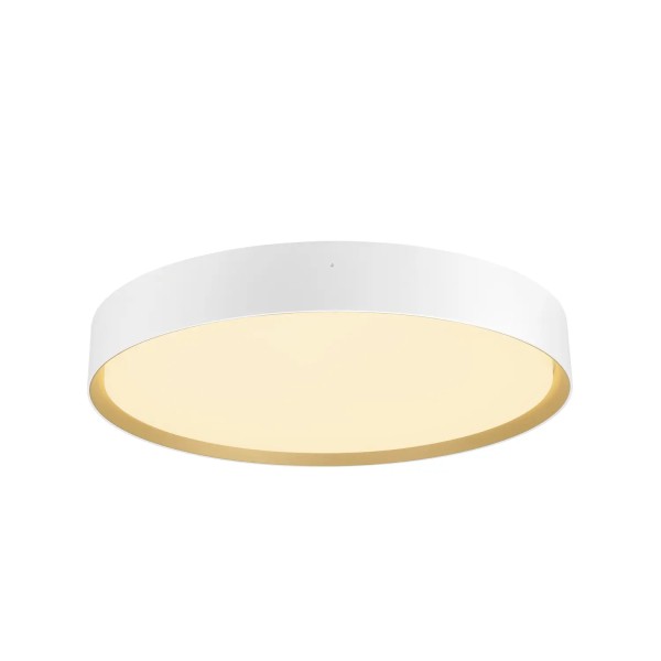 SLV 1008583 Decona 42, LED-Deckenleuchte IP44, DIM, 23W, CCT 27/3K, in weiß/gold