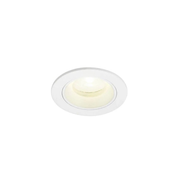 SLV 1009317 Numinos XS, LED-Einbauspot, 6.9W, 4000K, 1000lm, 20°, in weiß