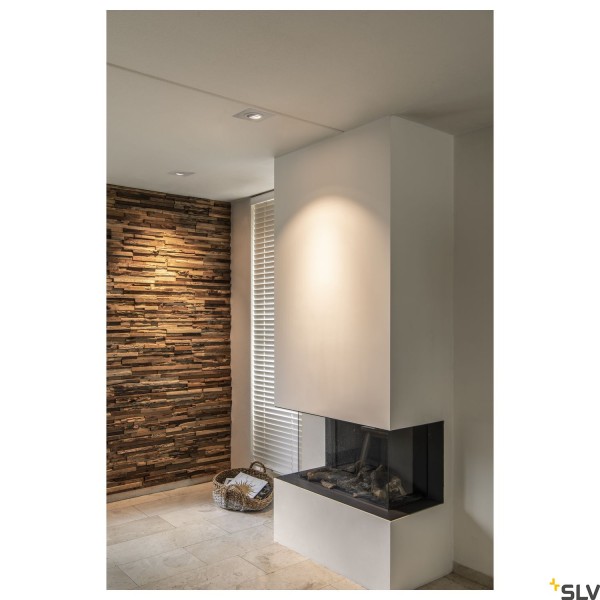 SLV 1005332 Numinos Move S, Deckeneinbauleuchte, weiß, LED, 8,6W, 2700K, 720lm, 40°