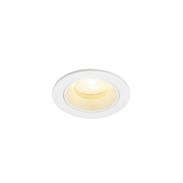 SLV 1009299 Numinos XS, LED-Einbauspot, 6.9W, 3000K, 950lm, 20°, in weiß