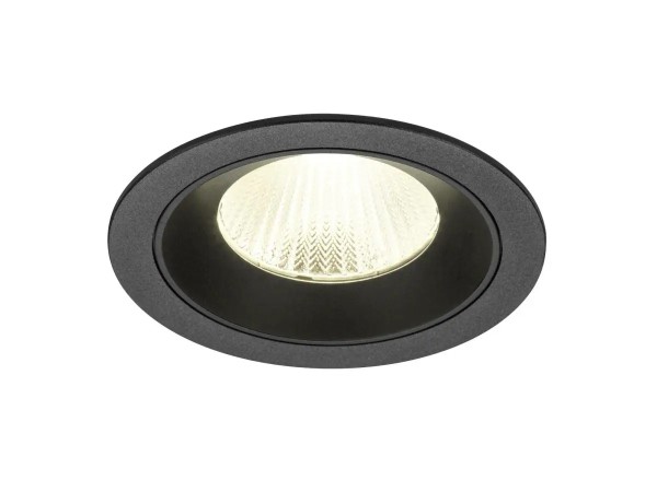 SLV 1009795 Numinos L, LED-Einbauspot, 17W, 4000K, 2700lm, 40°, in schwarz
