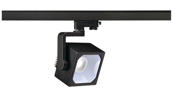 SLV 152780 Euro Cube, 3 Phasen, Strahler, schwarz, LED, 26W, 4000K, 2740lm, 60°