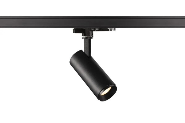 SLV 1004372 Numinos S, 3-Phasen LED-Strahler, DALI, 8W, 3000K, 1050lm, 60°, in schwarz