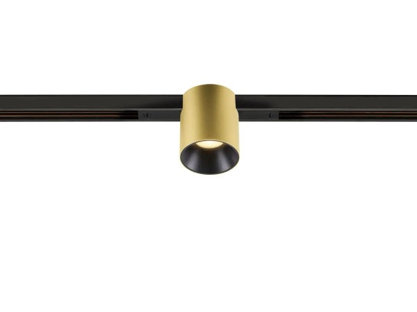 SLV 1008955 Fix-It!, 48V LED-Spot DALI, 7.4 Watt, Dim to Warm 2-3K, UGR19, in gold/schwarz
