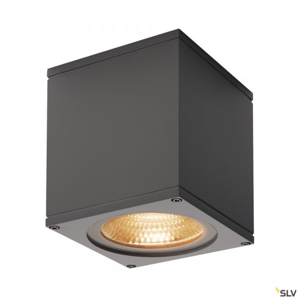 SLV 234535 Big Theo Ceiling, Deckenleuchte, anthrazit, IP44, LED, 21W, 3000K, 2000lm